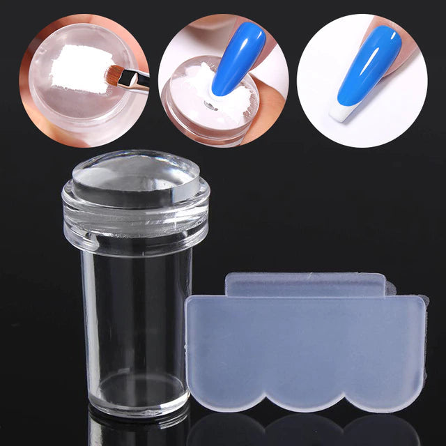 CrystalFleck Nail Stamper — Meistere makellose Nägel wie ein Profi – schnell, sauber, stressfrei!