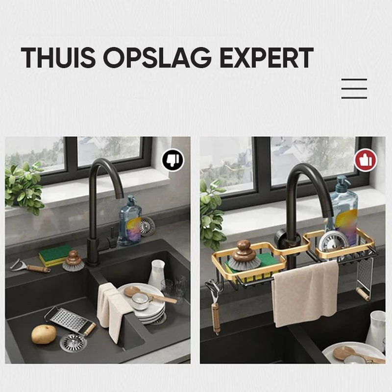SinkMaster Pro — Endlich glänzende Ordnung und keimfreie Frische am Spülplatz!