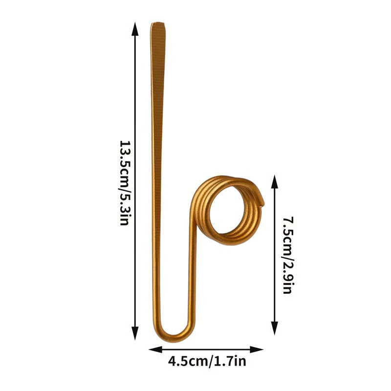 GripLux Ring Keeper — Schmerzfreies Lesen in luxuriösem Stil, das deinen Daumen entspannt und dein Buch offenhält (3 Stück)