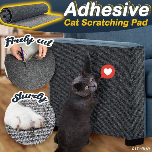 ScratchPad - Freischneidbare, selbstklebende Katzenkratzmatte