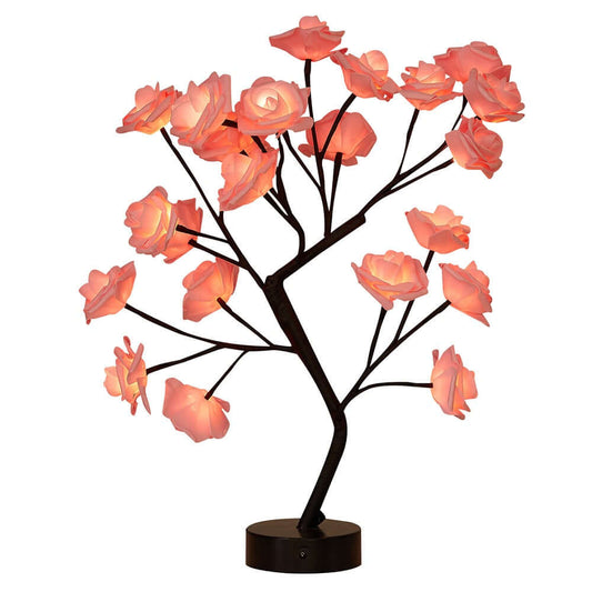 Rose - Realistische LED-Rosenblüten-Baumlichter für bezaubernde Dekoration