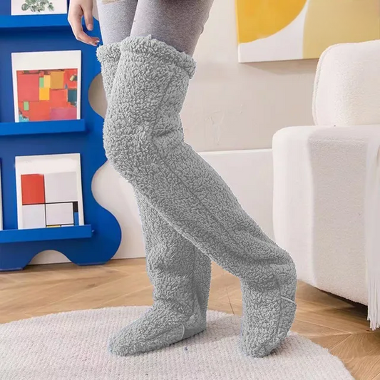 Warm Feet™ - Luxuriöse, extra dehnbare Socken für unübertroffene Wärme und Komfort