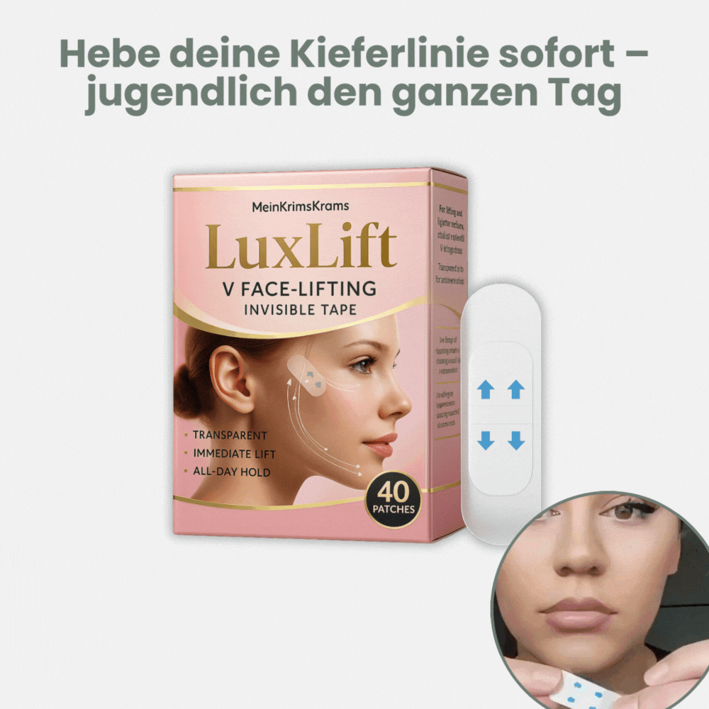 LuxLift™ — Heb dein Kinn, strahle Jugendlichkeit aus ohne OP!