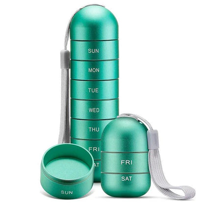 HydraSafe 7-Tage Organizer — Ruhe und Sicherheit für Deine Gesundheit, Tag für Tag geschützt