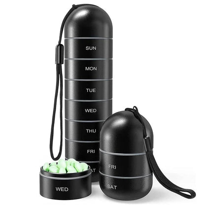 HydraSafe 7-Tage Organizer — Ruhe und Sicherheit für Deine Gesundheit, Tag für Tag geschützt