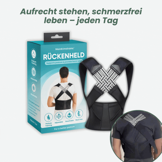 Rückenheld — Schmerzfrei aufrecht & selbstbewusst durch den Tag