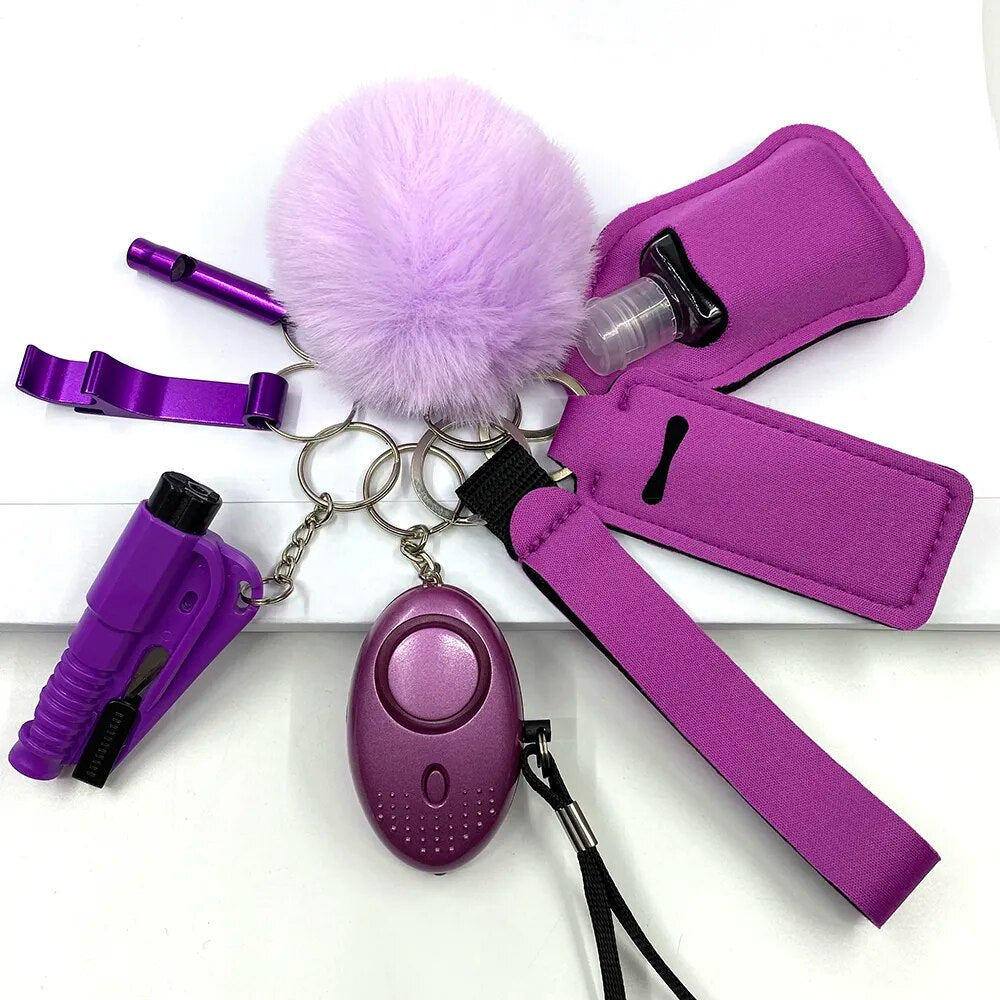 SelfDefense™ - Stylisches Selbstverteidigungs-Schlüsselanhänger-Set für Männer und Frauen