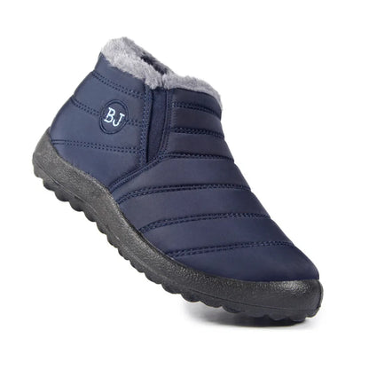 Snow Boots - Wasserdichte Premium-Stiefel mit kuscheligem Fell und Fußgewölbestütze