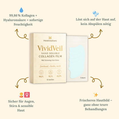 VividVeil — Deine Haut strahlt jugendlich prall und faltenfrei wie nie zuvor! (5 Stück)
