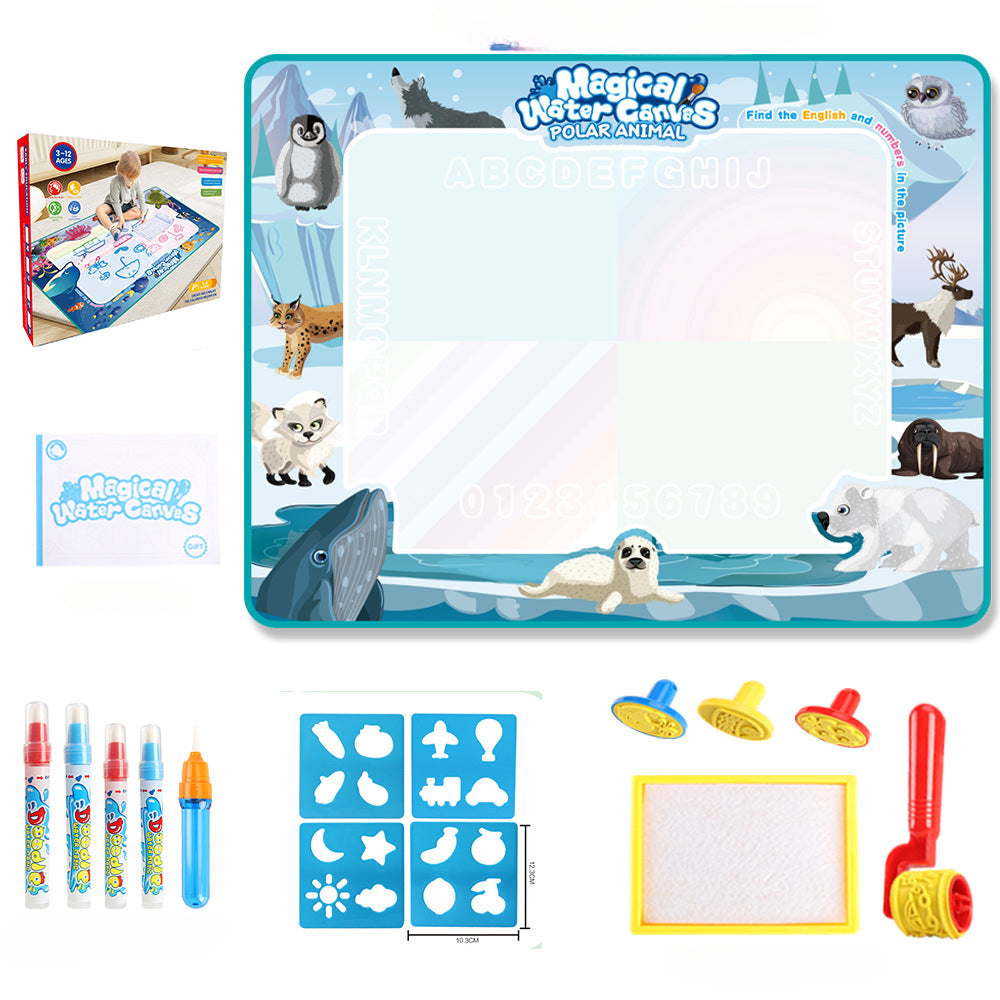 AquaSplash Mat — Endlose Wasser-Malabenteuer ohne Sauerei für entspannte Eltern und strahlende Kids