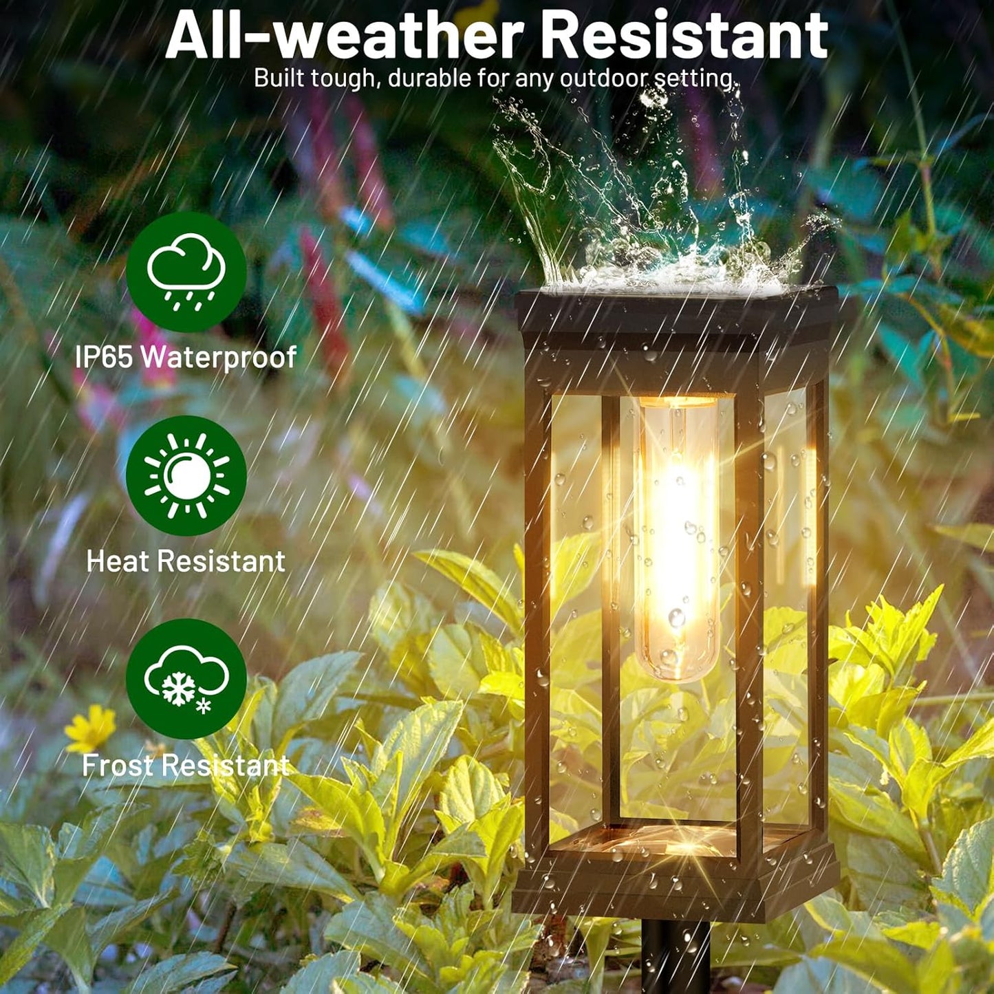 Solar Garden Lights — Transform Your Outdoor Space into a Warm, Magical Haven Every Night