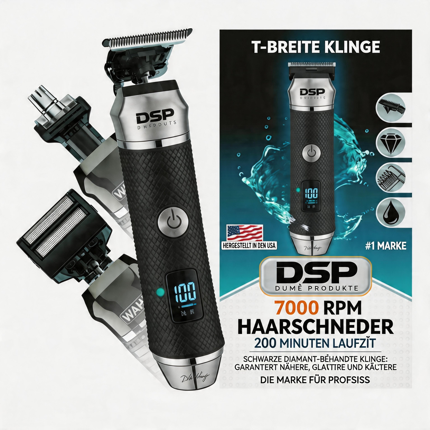 BeardMasterPro — Perfekte Konturen und makelloser Style in Sekunden