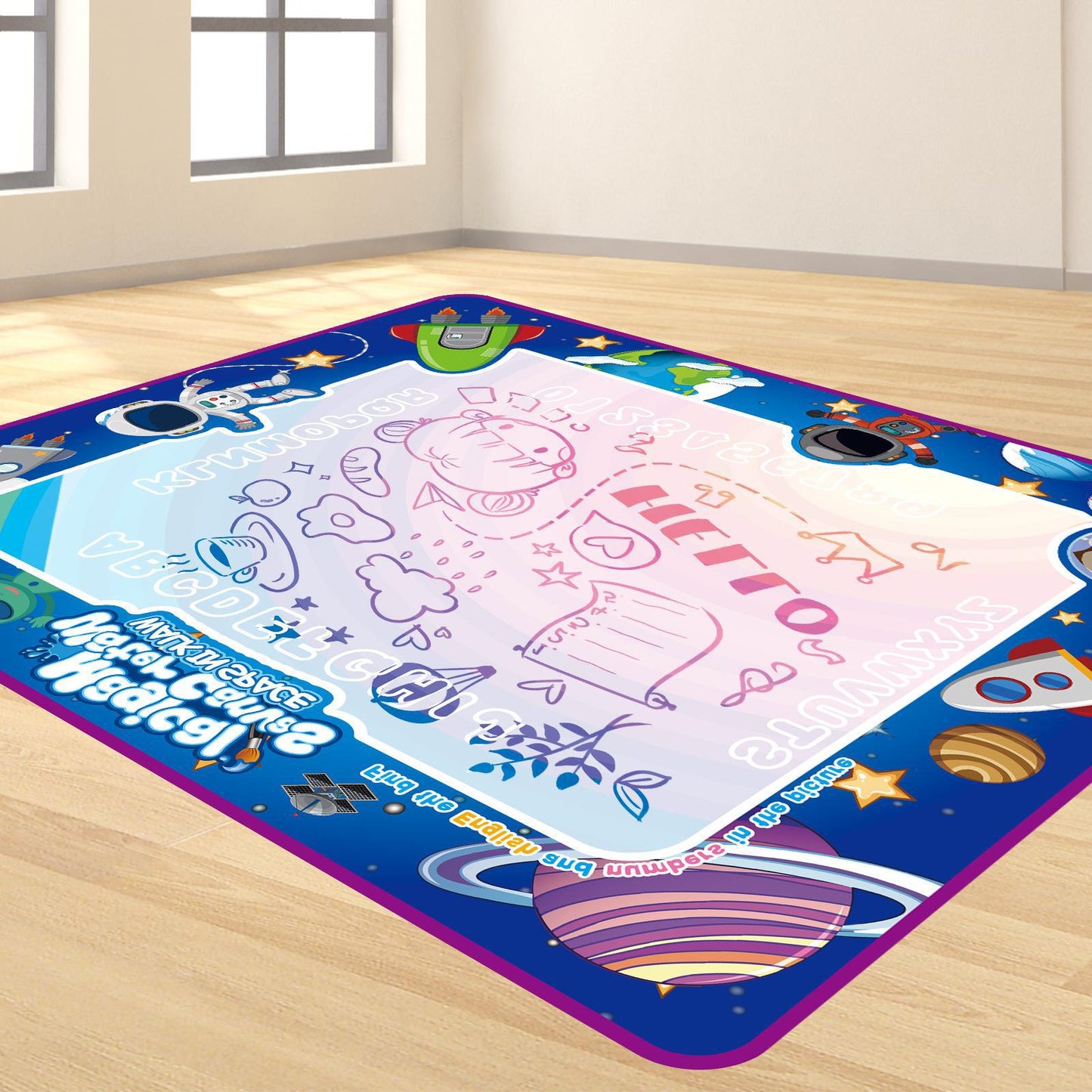 AquaSplash Mat — Endlose Wasser-Malabenteuer ohne Sauerei für entspannte Eltern und strahlende Kids