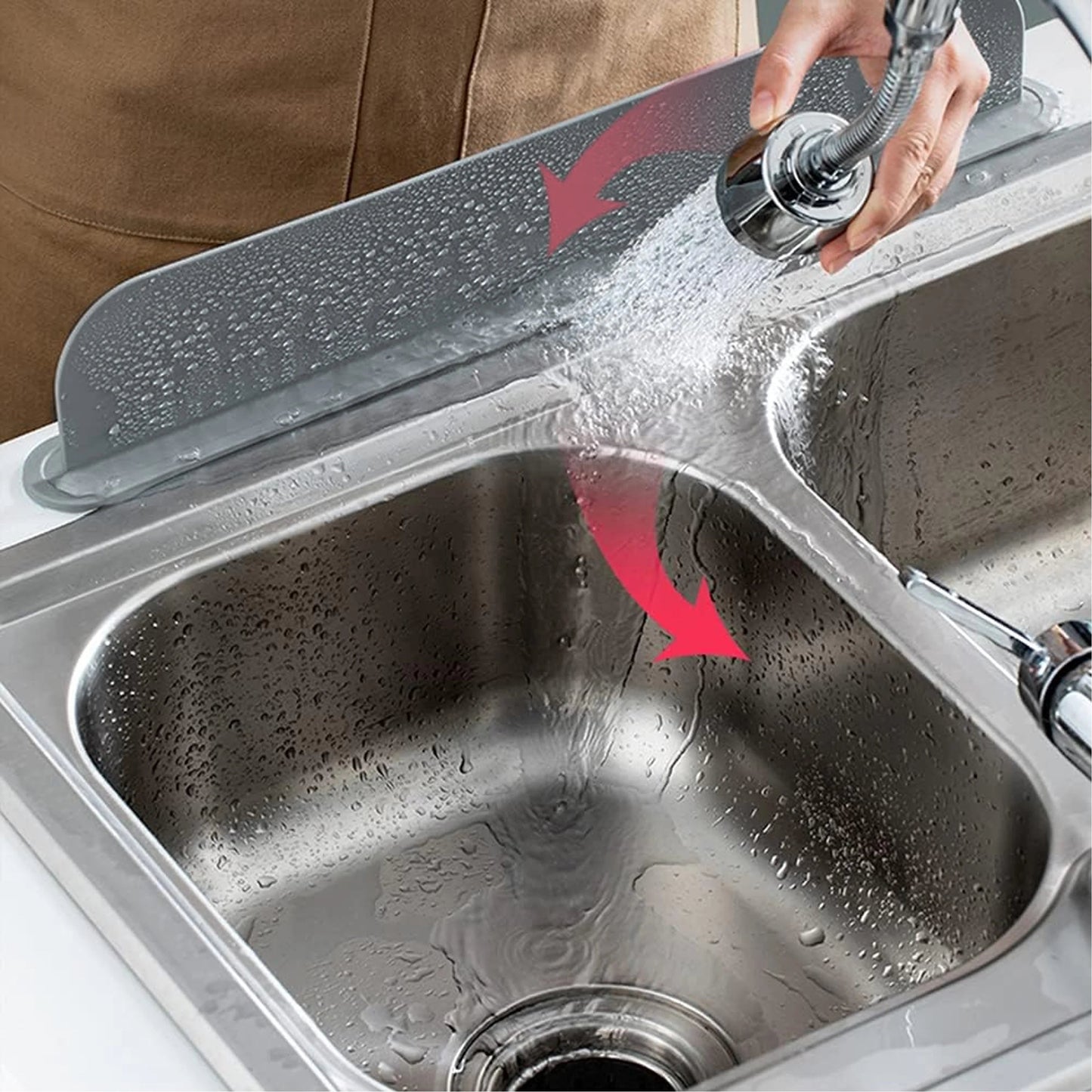 Aquashield Pro — Endlich Wasserfreie Waschbecken für sorgenfreie Sauberkeit (2 Stück)