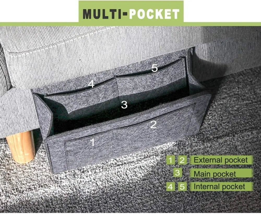 SpaceMate Organizer — Schluss mit Chaos, mehr Ruhe und Platz direkt an deinem Bett!