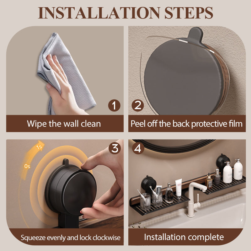 GlowNest — Endlich ein festes, stylisches Badregal, das dein Chaos beseitigt und alles sicher hält