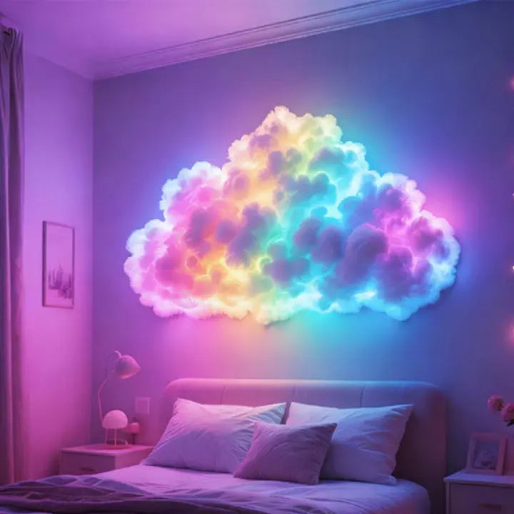LED Wolkenzauber Licht — Tauche ein in magische Ruhe und zauberhafte Wohlfühlmomente
