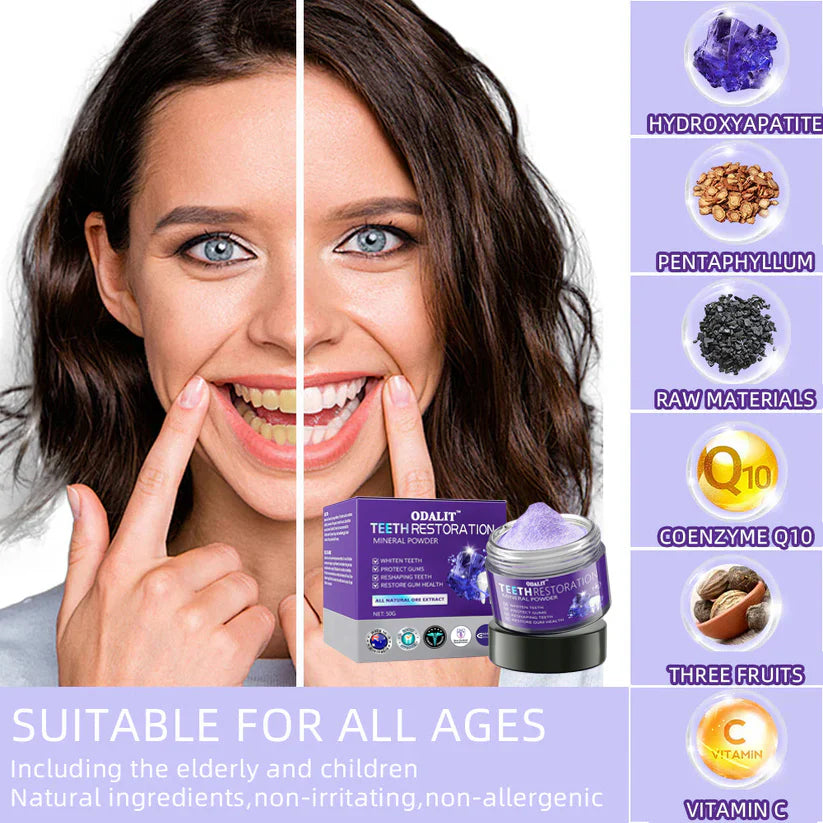 BrightGuard™ Dental Rescue Pulver — Hol dir dein schmerzfreies Lächeln zurück und stoppe Zahnprobleme an der Wurzel!