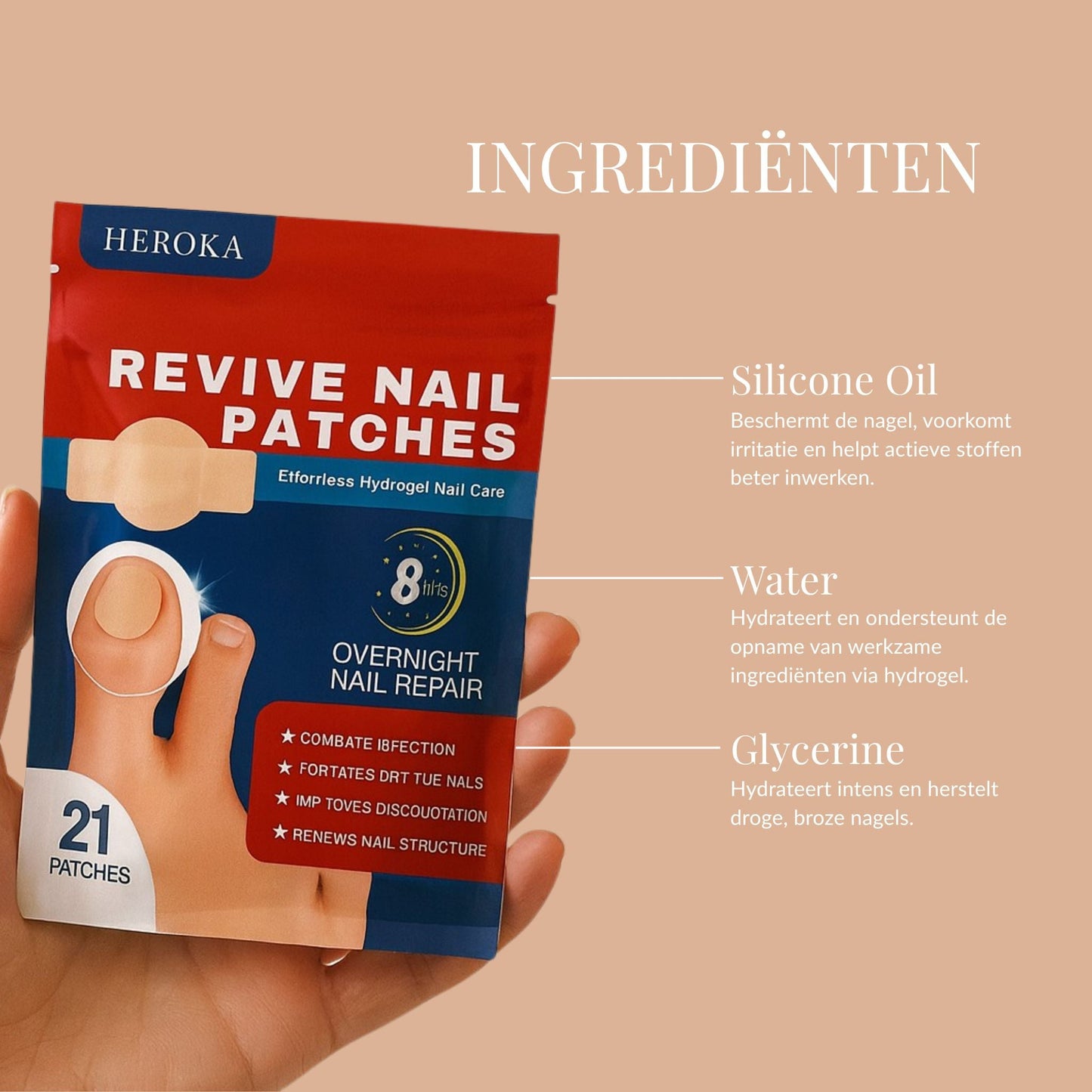 NailVibe Repair Patches — Endlich selbstbewusst nackte Füße zeigen ohne Scham!