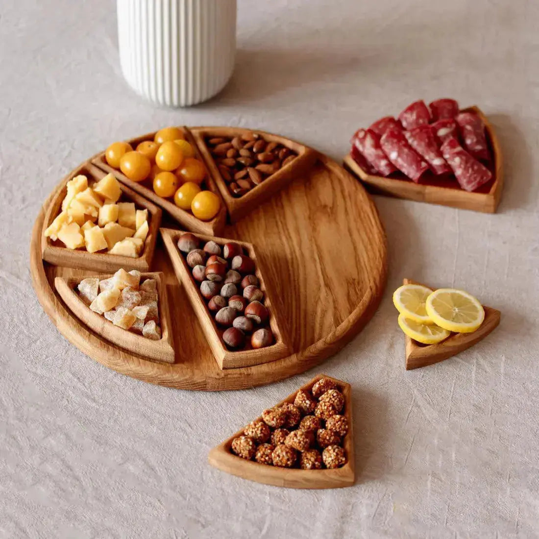Wood Serving Tray — Verleiht Deinen Snacks den Wow-Faktor für unvergessliche Genussmomente