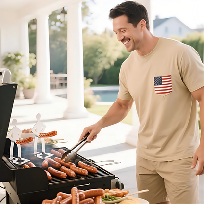 EasyHold Würstchen-Ständer — Genieße saftigen Biss ohne Chaos und Stress beim Grillen!