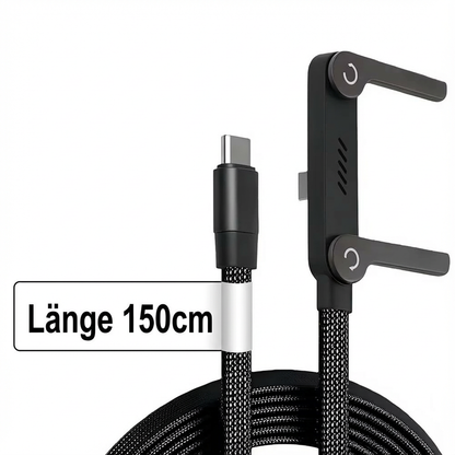 ChargeMaster Duo — Schluss mit Kabelchaos und Frust, endlich freihändig volle Power genießen!