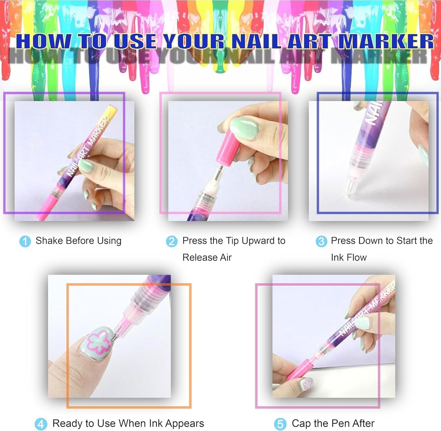 ColorFlare MasterSet — Verleihe Deinen Nägeln Kunstvolle Magie, Die Blicke Fesselt!