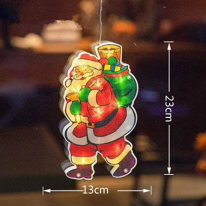 Lichtzauber Fenster-Deko — Zaubere im Handumdrehen magische Weihnachtsmomente ins Herz Deines Zuhauses!