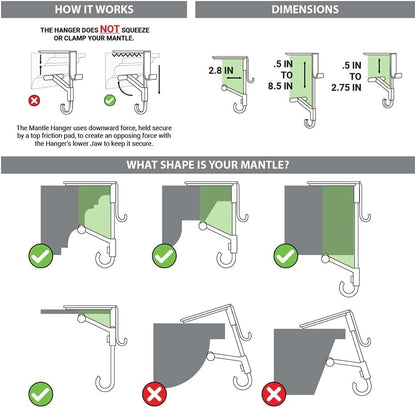 ClingaGrip — Nie wieder Deko-Chaos, für stressfreie Festtage voller Glanz und Sicherheit!