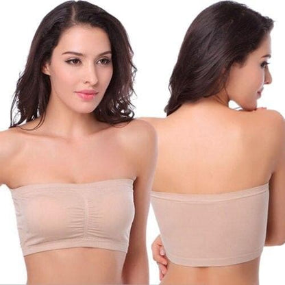 (1+1 Gratis) StrapFree - Unsichtbarer Bandeau-BH für Halt und Stil bei jedem Tragen