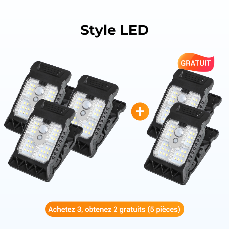 PowerStrahl Solar-Klampen-Boost — Mach dunkle Ecken zur sicheren Wohlfühloase voller Licht und Schutz!