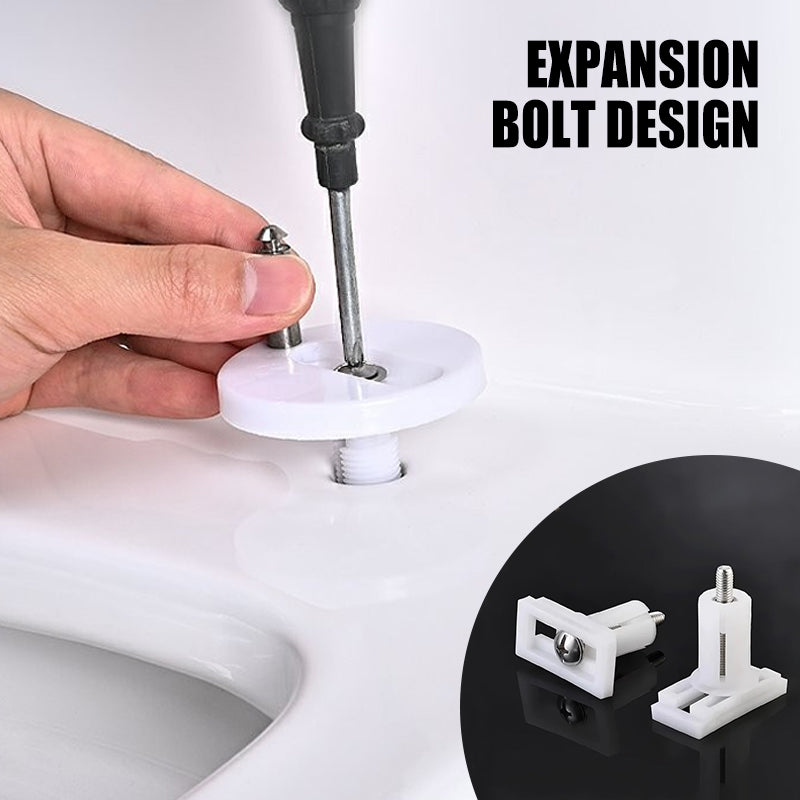 StabiFix™ — Nie wieder wackeln: Entspann dich auf deinem festen, sicheren Toilettensitz!