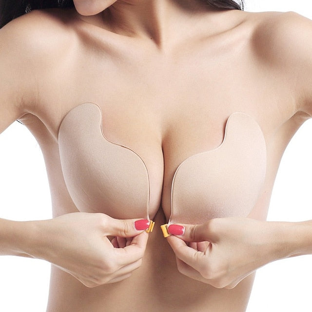 SlinkyLift™ — Fühl dich frei und selbstbewusst mit unsichtbarem Halt, der dein Dekolleté verführt!