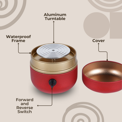 Feuerschmiede Mini Töpfermaschine — Kreative Freiheit und entspannte Meisterwerke direkt bei Dir Zuhause