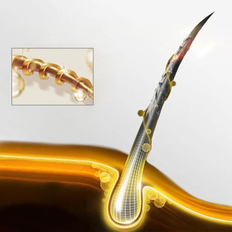 Keratin-Formel — Verwandle strohiges Haar blitzschnell in seidige Traumlocken voller Glanz und Stärke