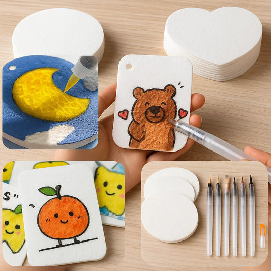 MagicPuff — So entfacht dein Kind mit jedem Pinselstrich magische 3D-Kunstwelten! (Set 36 Stück)