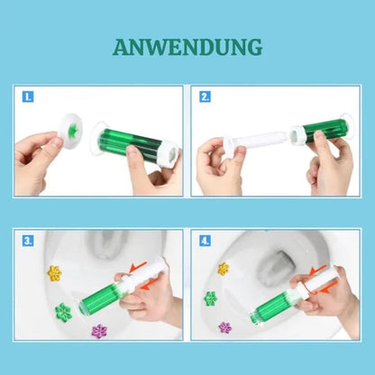 12er Gel-Stempelset für die Toilette — Verwandle jede Spülung in eine Explosion unwiderstehlicher Frische!