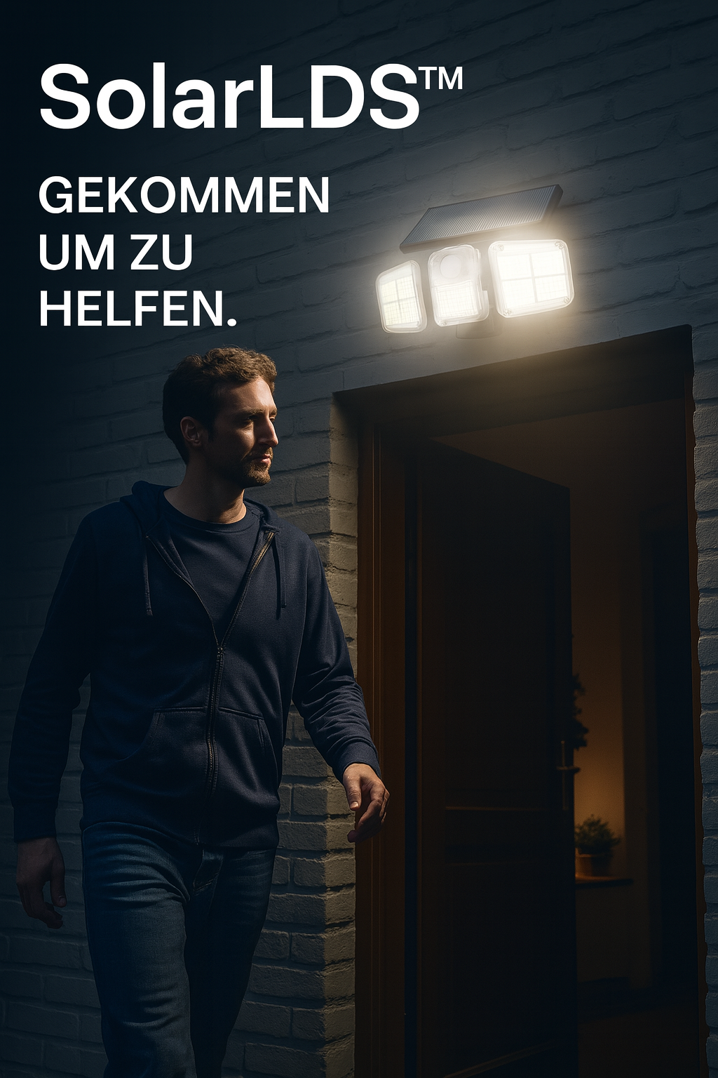 BlazeGuard™ — Deine unerschütterliche Lichtfestung für absolute Sicherheit und sorgenfreie Nächte