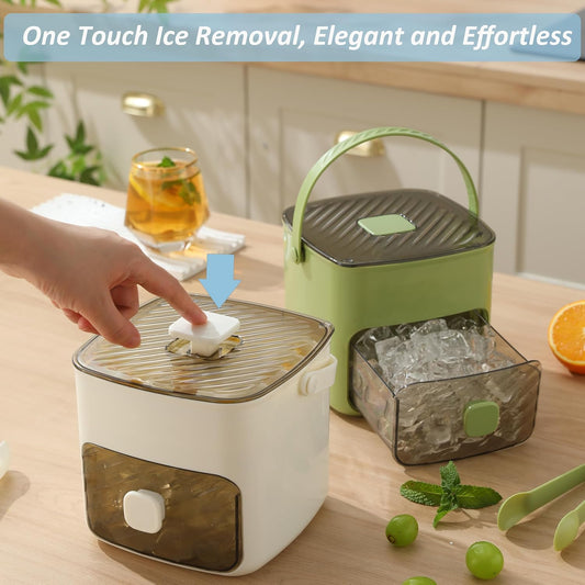 Eiszauber Pro — Knopfdruck-Eis für stressfreie Drinks und pure Erfrischung!