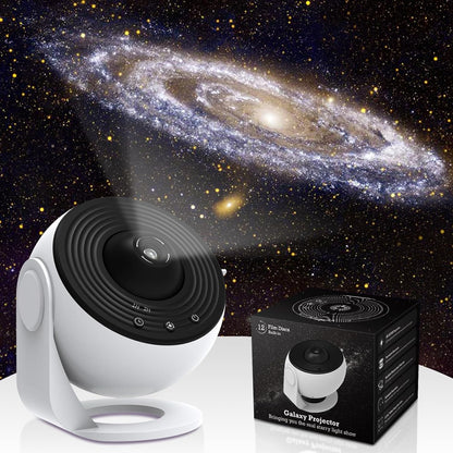 360° AstroLuxe Sternenprojektor — Verwandle dein Zimmer in deine persönliche Entspannungs-Galaxie voller magischer Sternen-Momente
