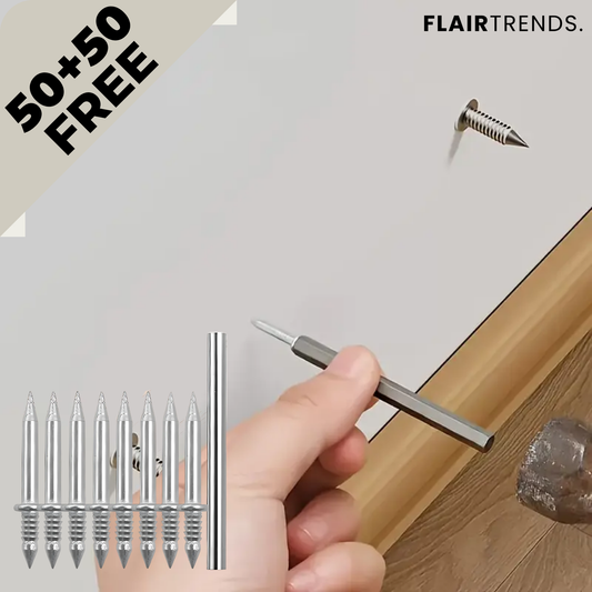 FixProX — Starke Power-Fixierung für makellose Wände ohne Bohren und Stress! (100 Stück)