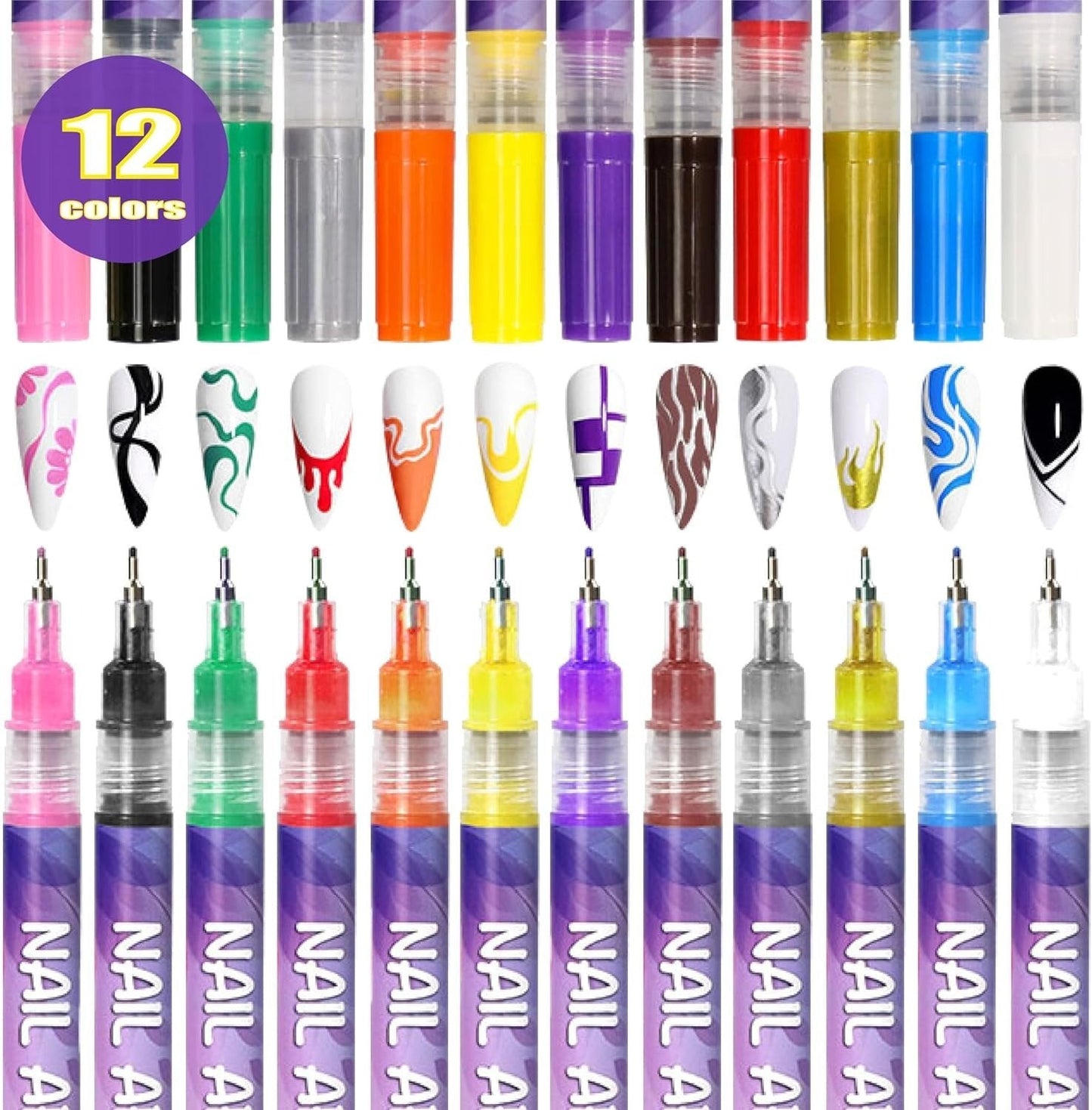 ColorFlare MasterSet — Verleihe Deinen Nägeln Kunstvolle Magie, Die Blicke Fesselt!