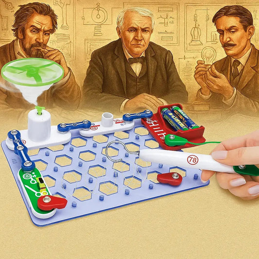 BlitzBau Pro — Kinderleicht Technikentdecken, Die Kreativität Entfacht und Köpfe Strahlen Lässt!