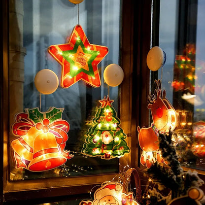 Lichtzauber Fenster-Deko — Zaubere im Handumdrehen magische Weihnachtsmomente ins Herz Deines Zuhauses!