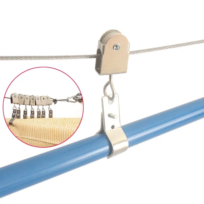 TitanFalcon Edelstahl-Hardware — Mach dein Sonnensegel zur unerschütterlichen Wohlfühl-Oase bei jedem Wetter!