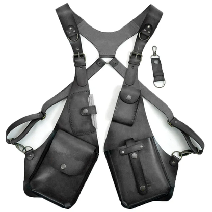 Safe Pocket - Leder Anti Diebstahl Geschirr