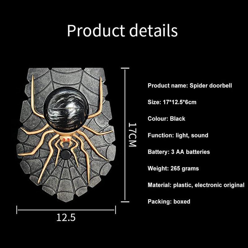 Green Eyed Spider — Verwandelt Deine Haustür in eine unvergessliche Horror-Show voller Panik und Gänsehaut!