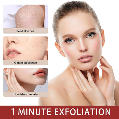 GlowShock Power-Peeling™ — Strahlend glatte Haut in nur 60 Sekunden! (2 Stück)