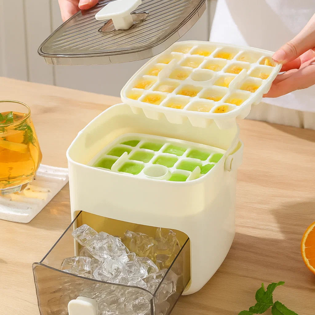 FreezeNinja — Perfekte Eiswürfel auf Knopfdruck für stressfreie Erfrischung und makellose Frische!