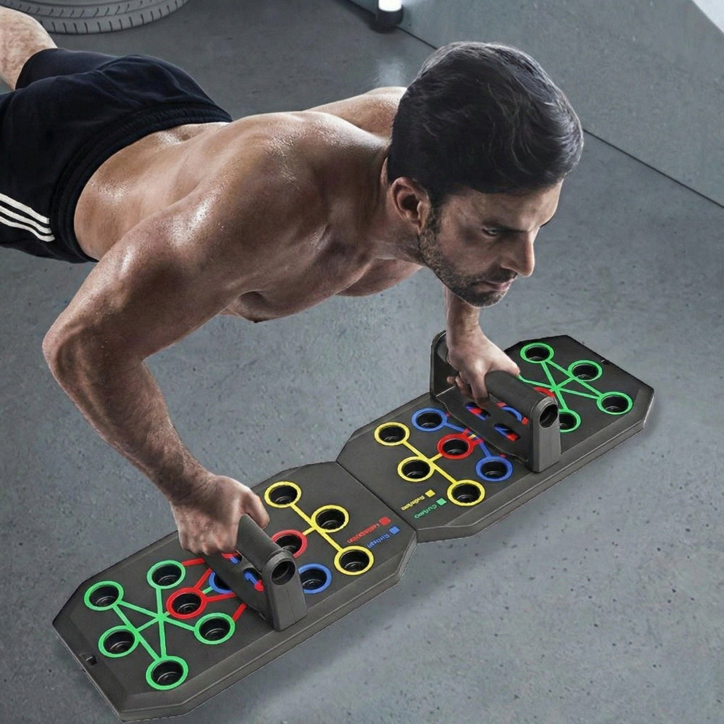 StayFit™ Push-Up Training Board — Entfessele blitzschnell deine Kraft und forme deinen Traumkörper überall!